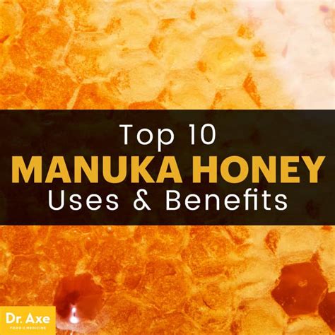 dr axe manuka honey|healing properties of manuka honey.